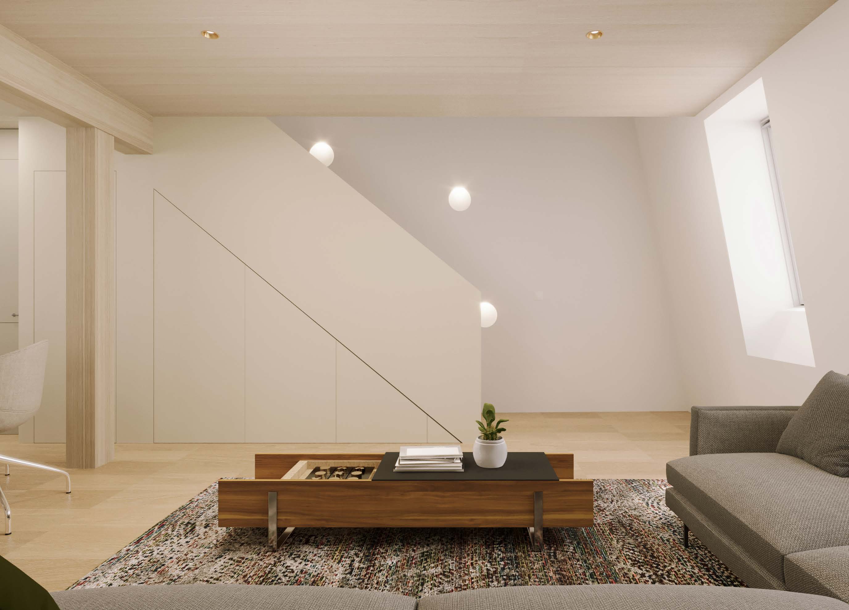 Attika Loft · Dachgeschoss 1+2 · Ansicht 3