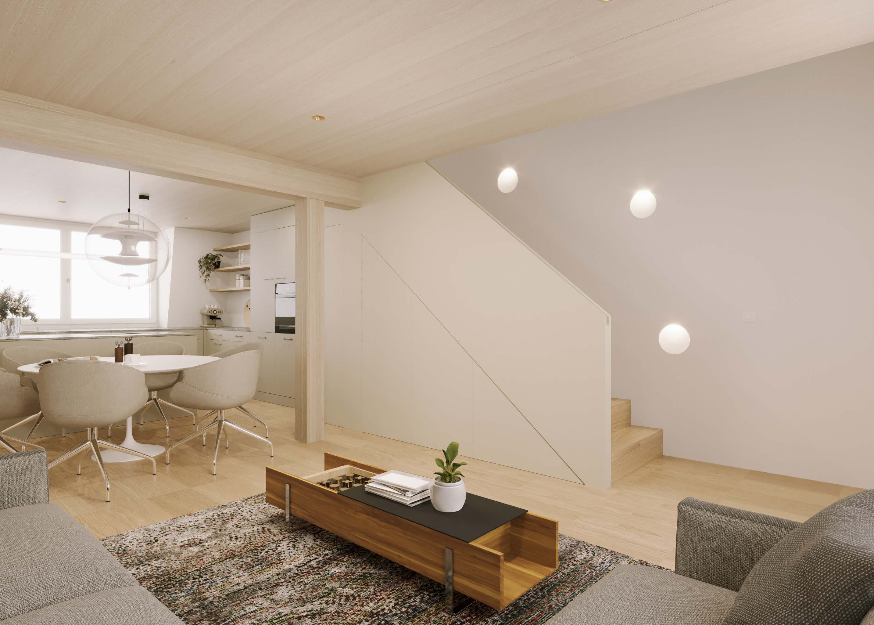 Attika Loft · Dachgeschoss 1+2 · Ansicht 4