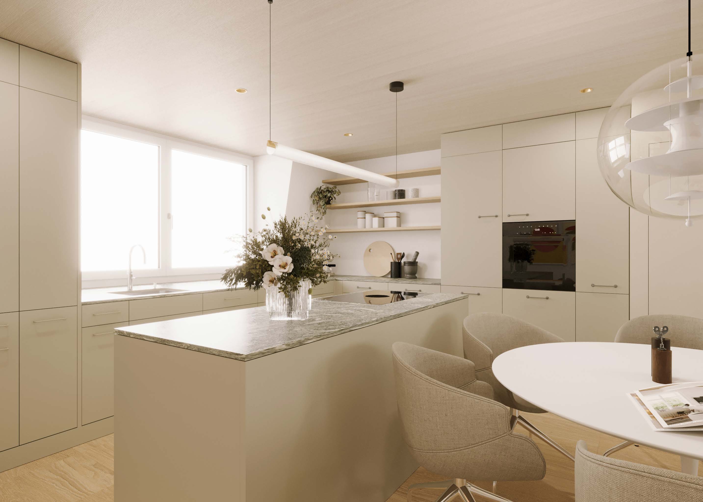 Attika Loft · Dachgeschoss 1+2 · Ansicht 7