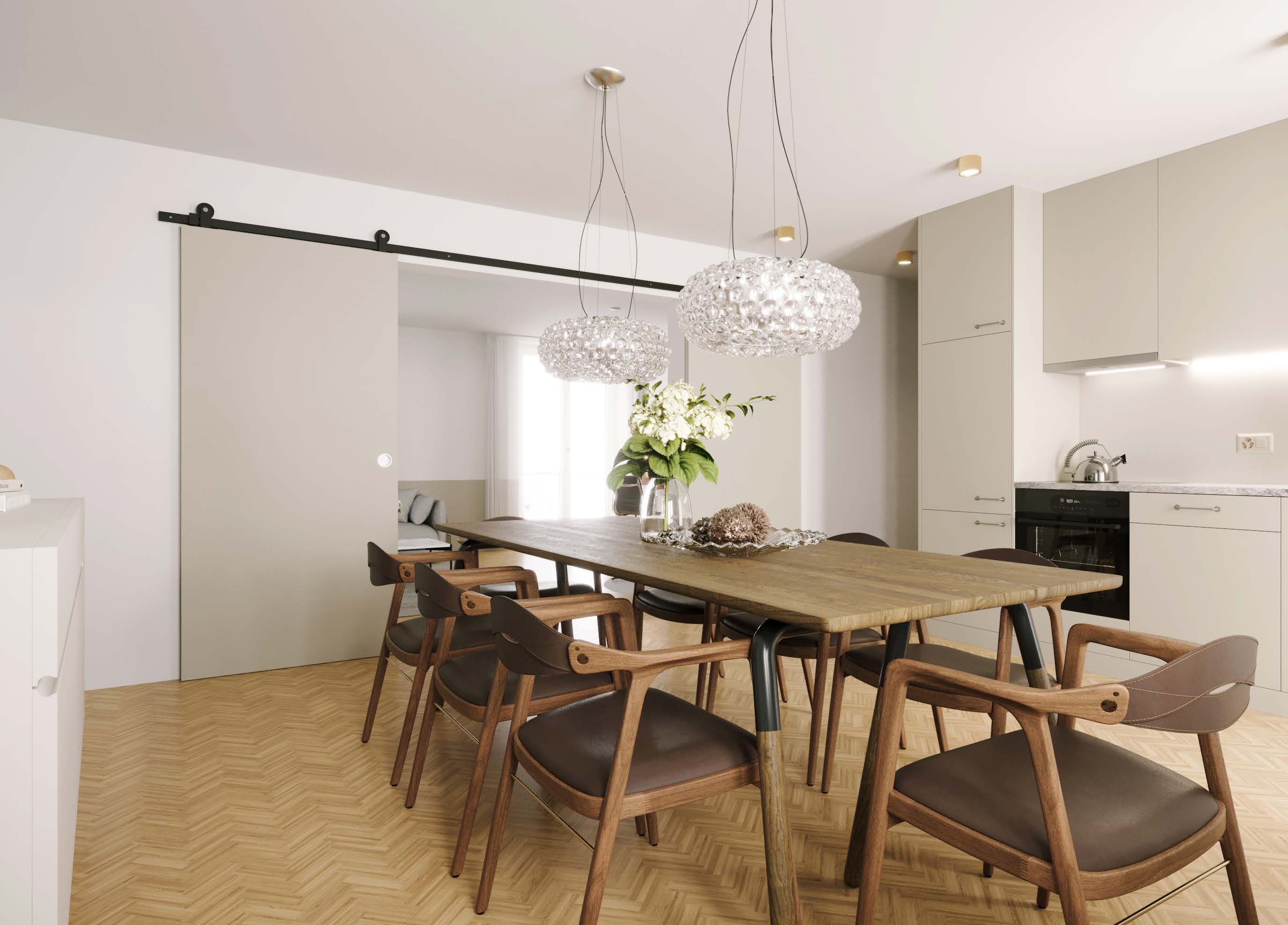 4‑Zimmer Wohnung · 4. Obergeschoss · Innenraum