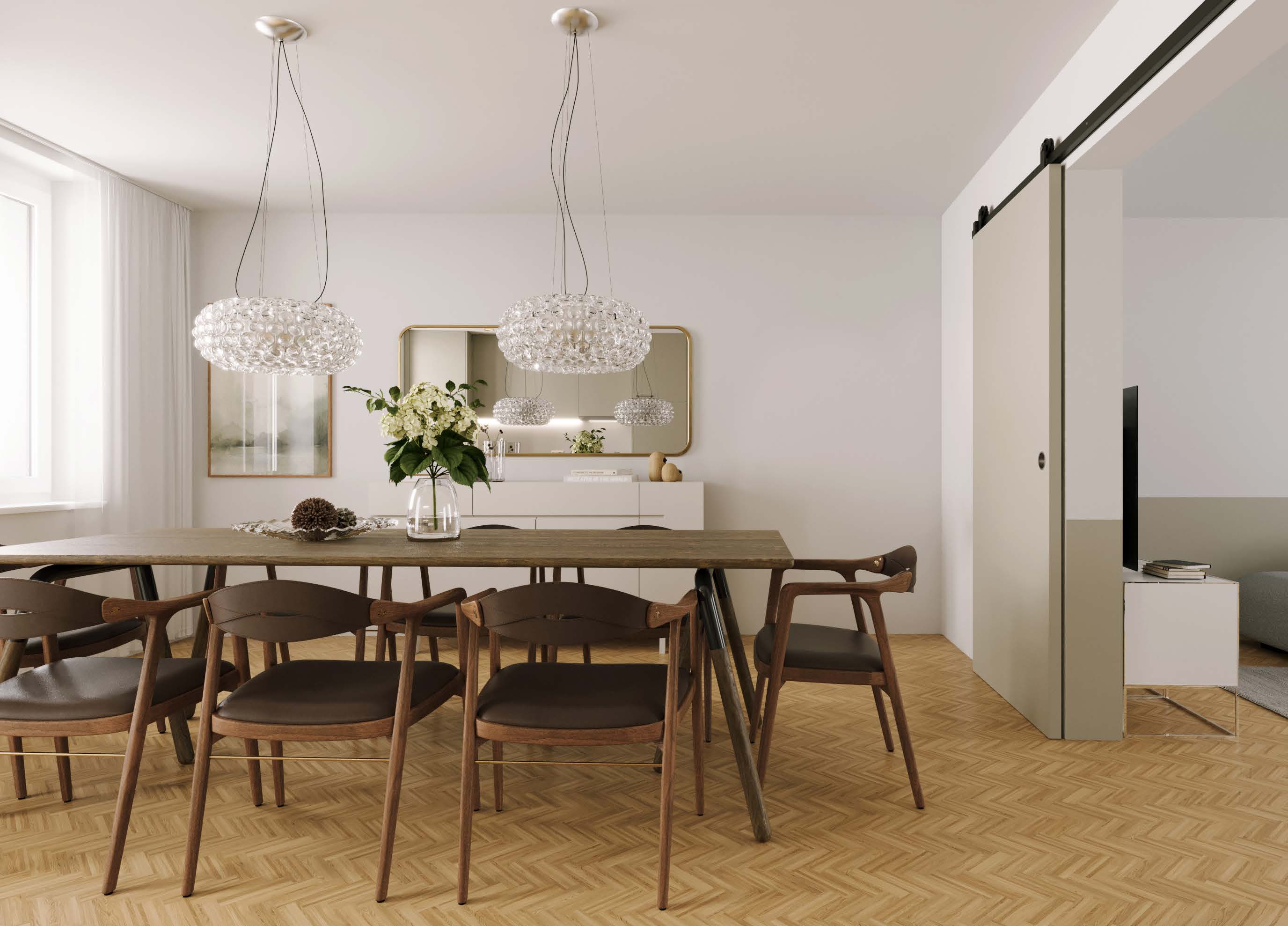 4‑Zimmer Wohnung · 4. Obergeschoss · Ansicht 4