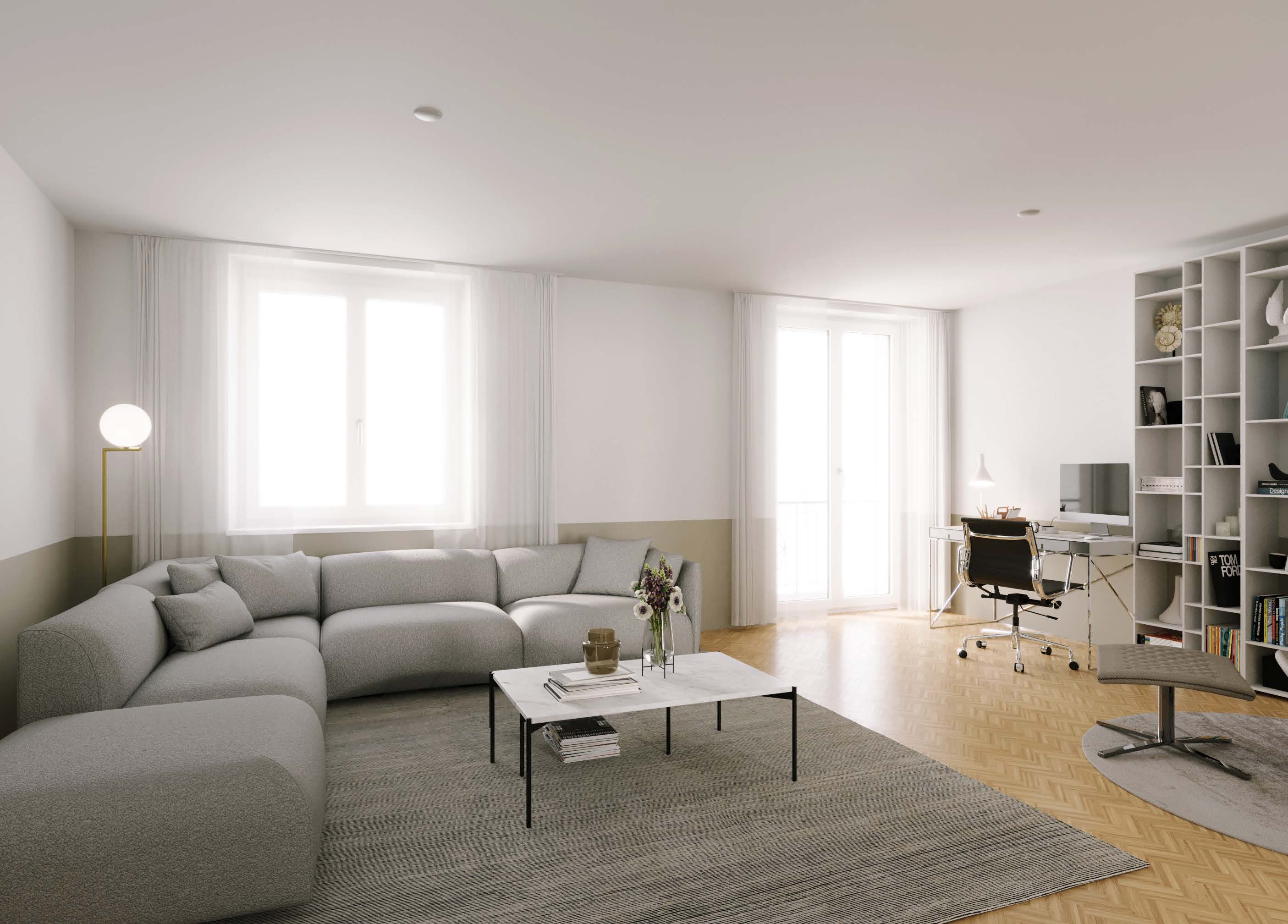 4‑Zimmer Wohnung · 4. Obergeschoss · Ansicht 5
